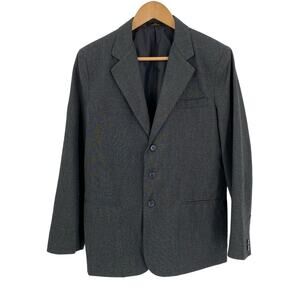 Youth boys size 18 charcoal gray blazer suit jacket Dillards Class Club